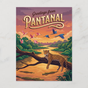 Postal Pantanal Brasil