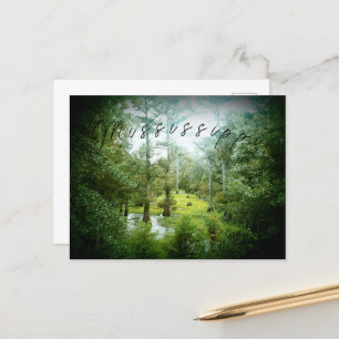 Postal Pantano Mississippi - Postcard