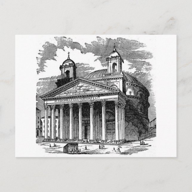 Postal Pantheon Postcard (Anverso)
