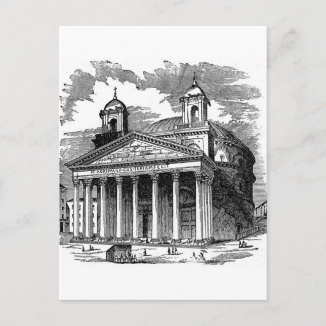 Postal Pantheon Postcard (Anverso)