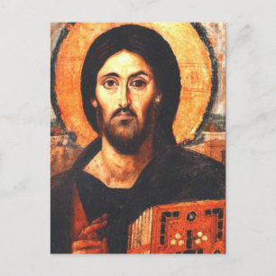 Postal Pantocrador de Jesucristo, gobernante de todo biza