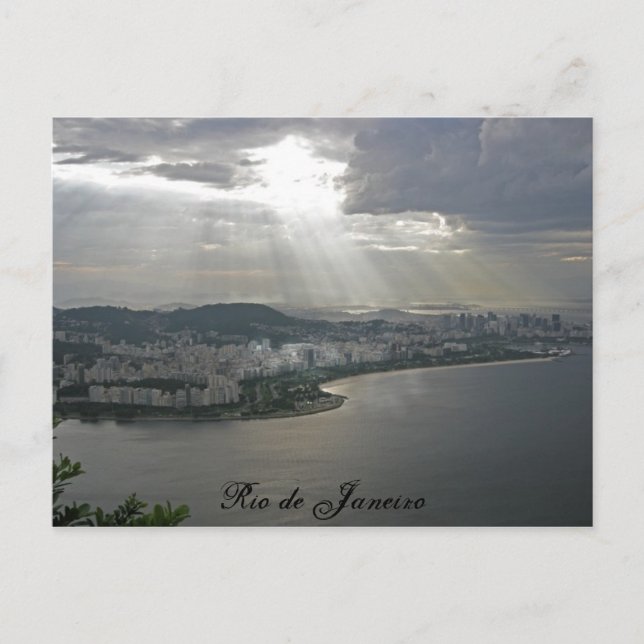 Postal pao de açucar, Río de Janeiro (Anverso)