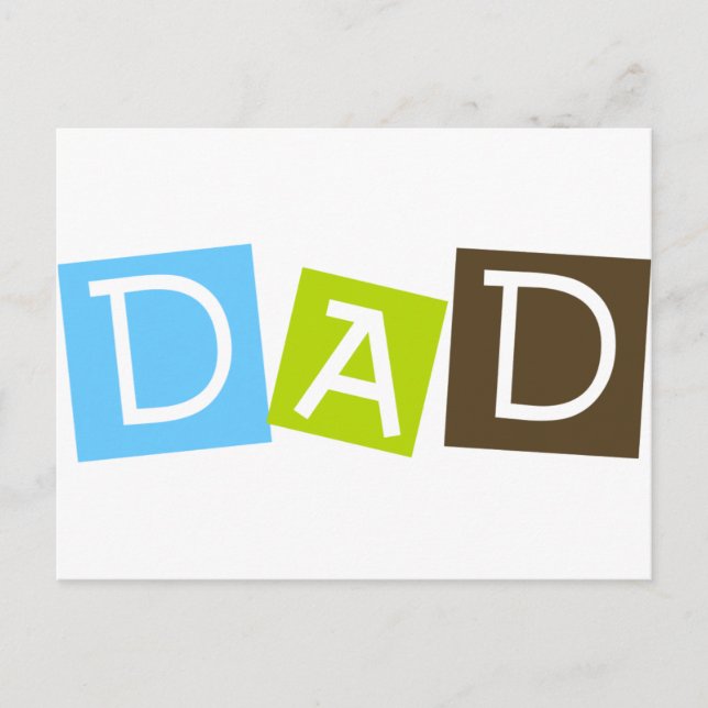 Postal Papá (Anverso)