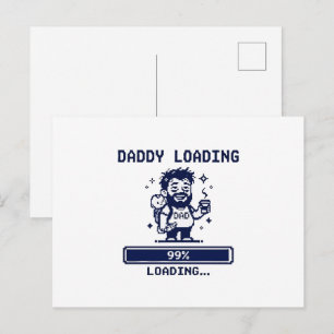 Postal Papa cargando 99%