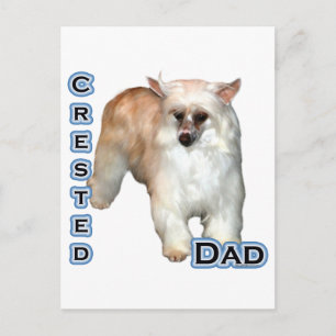 Postal Papá de Crested Powderpuff 4