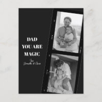 'Papá Eres Mágico' Personalizado Foto de Dos Padre