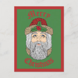 Postal Papá Noel Navidad