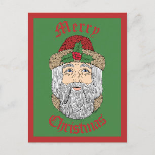 Postal Papá Noel Navidad