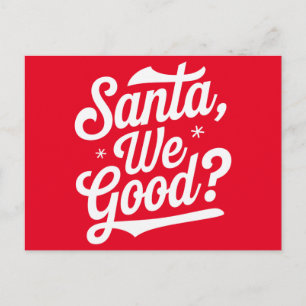 Postal ¿Papá Noel? Navidades Le Dan Por Ella