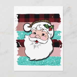 Postal papá noel vintage
