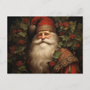 Postal Papá Noel vintage