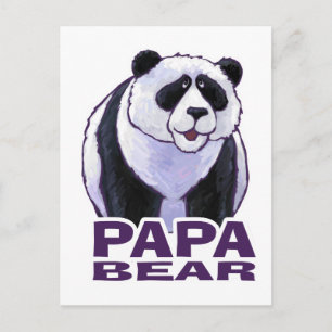 Postal Papa Panda Bear