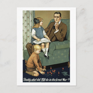 Postal Papá, ¿qué hiciste en la Gran Guerra?
