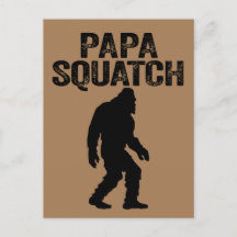 Papa Squatch Funny Bigfoot - Regalo del Día del Pa