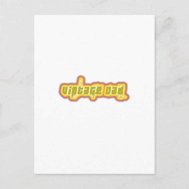 Postal papa vintage (Anverso)