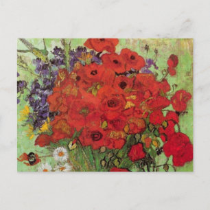 Postal Papas rojas y maricones de Vincent van Gogh