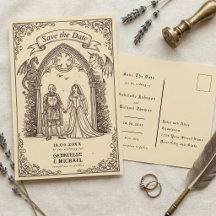 Papel Antiguo Sepia Gótico Medieval Guardar la Fec