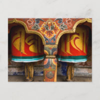 Papel budista de oración, bután