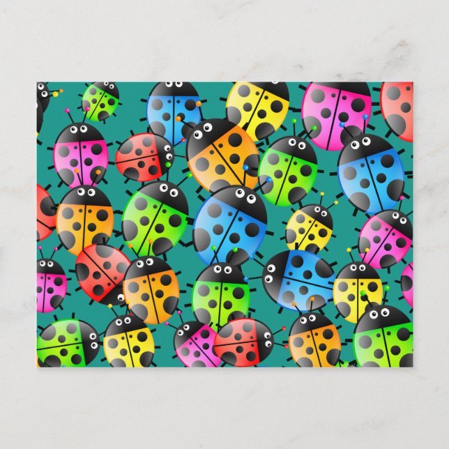 Postal Papel de escritorio de Ladybug (Anverso)