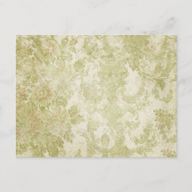 Postal Papel de escritorio vintage (Anverso)