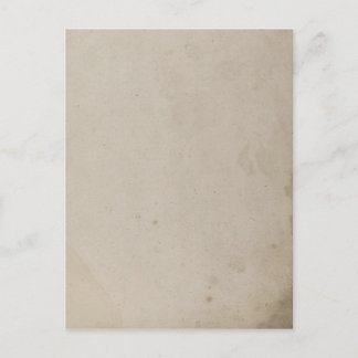 Postal Papel de Kraft en la vieja Grungy