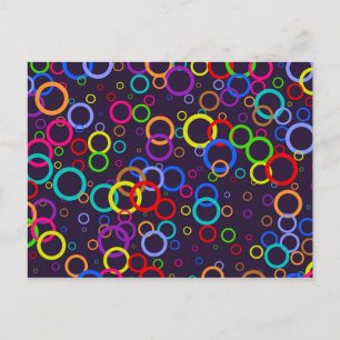 Postal Papel pintado circular
