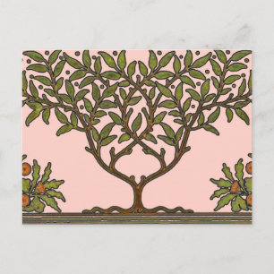 Postal Papel pintado floral William Morris Tree Frieze