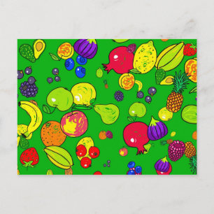 Postal Papel tapiz de fruta