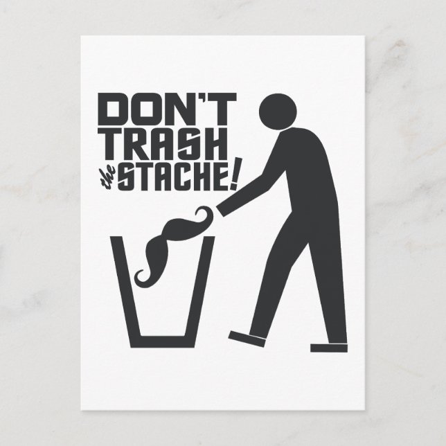 Postal Papelera personalizado (Anverso)