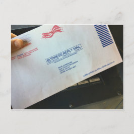Postal Papeleta de correo