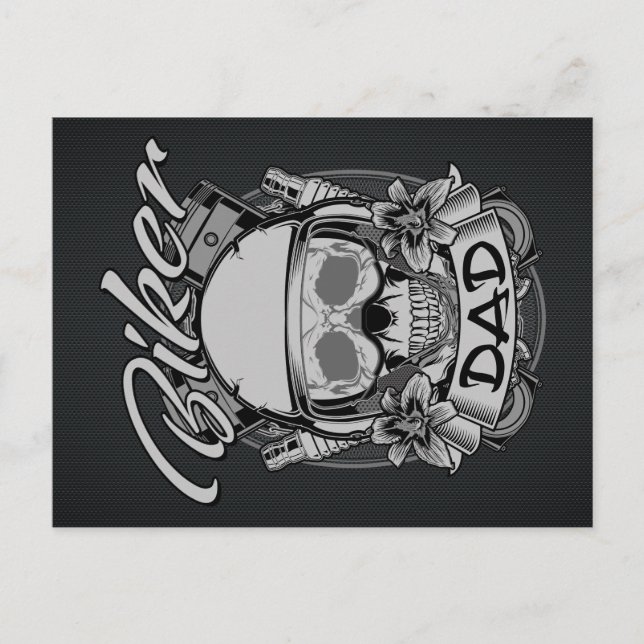 Postal Papi del ciclista (Anverso)