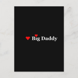 Postal Papi grande del corazón
