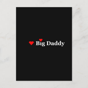 Postal Papi grande del corazón
