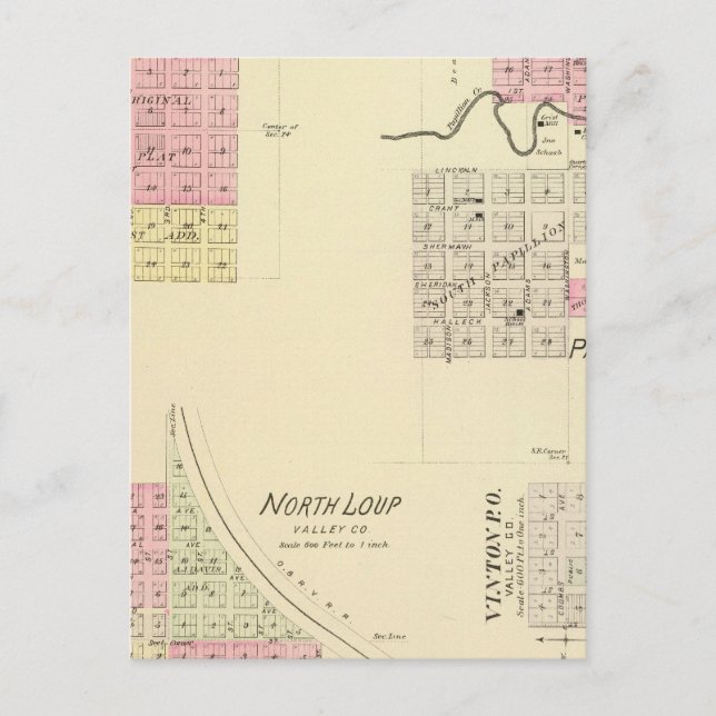 Postal Papillion Nebraska (Anverso)
