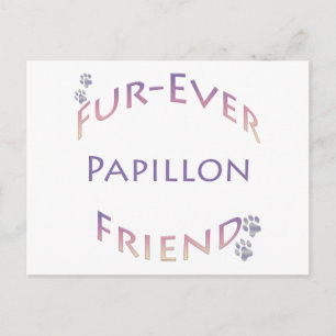 Postal Papillon Furever