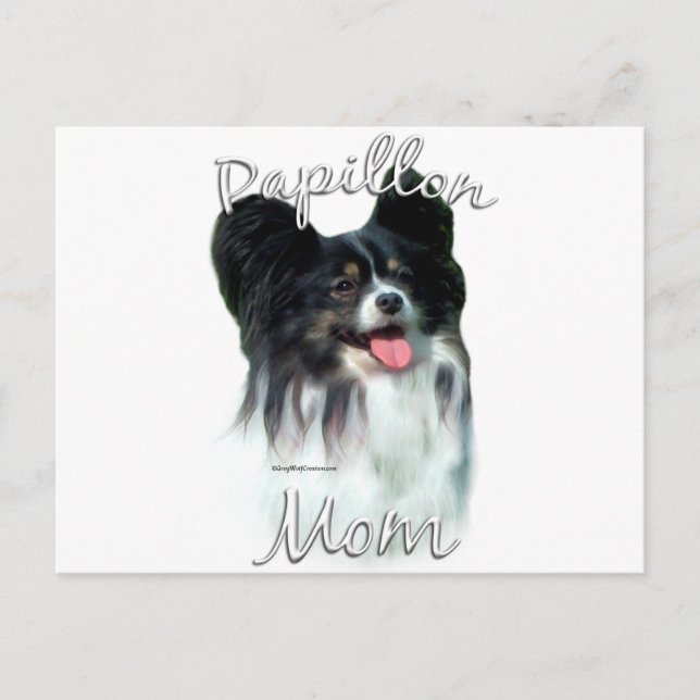 Postal Papillon Mom 2 (Anverso)