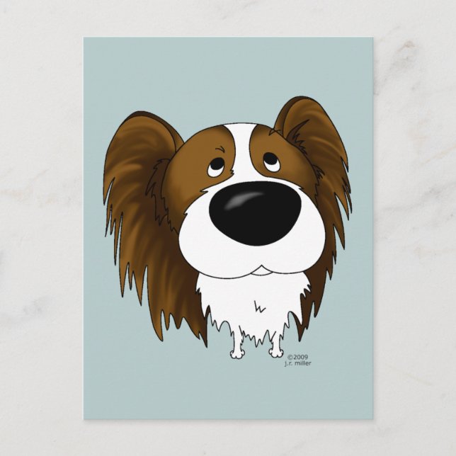Postal Papillon Postcard (Anverso)