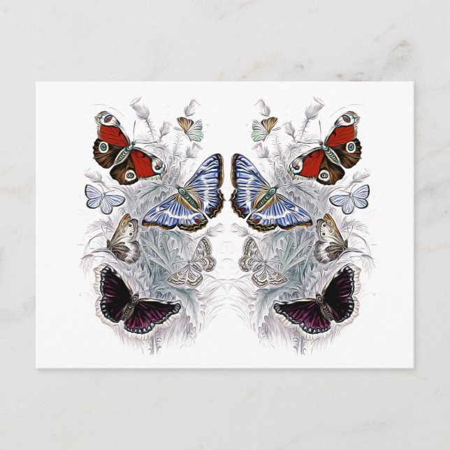 Postal papillons (Anverso)