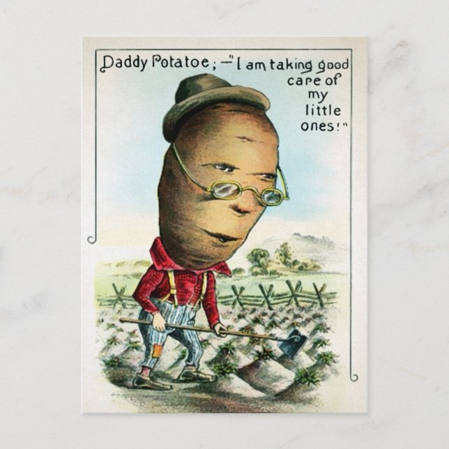 Postal Papita vintage (Anverso)