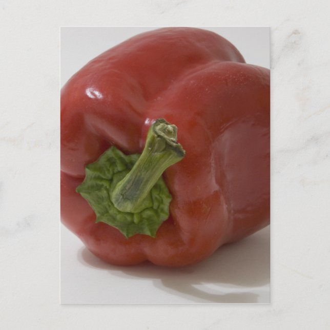 Postal Paprika Rojo (Anverso)