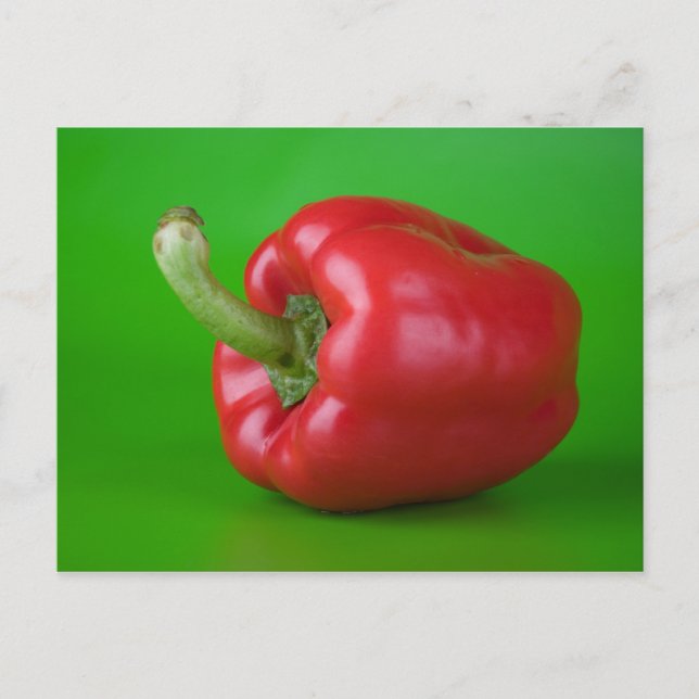 Postal paprika rojo (Anverso)