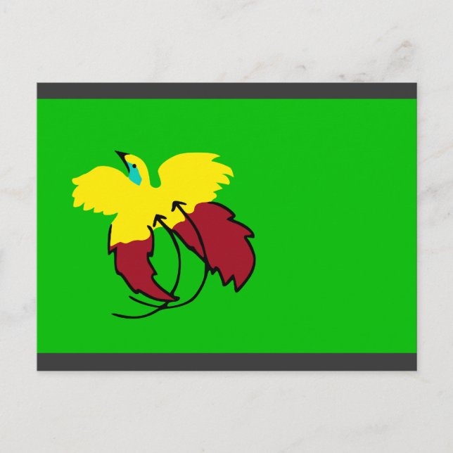 Postal Papúa Nueva Guinea 1965, Papua Nueva Guinea (Anverso)