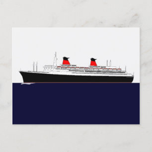 Postal Paquebot France