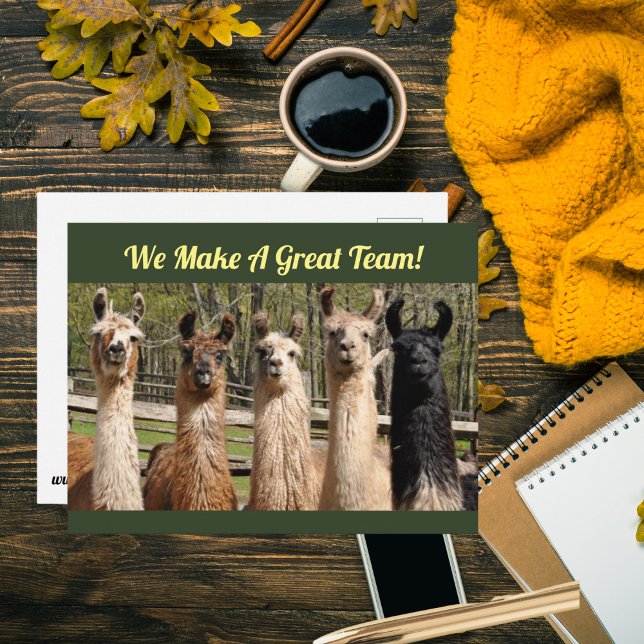 Postal Paquete de llamadas felices juntas (Is your work team just the best? Tell them with a postcard~!)