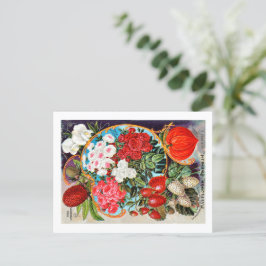 Postal Paquetes De Semillas.