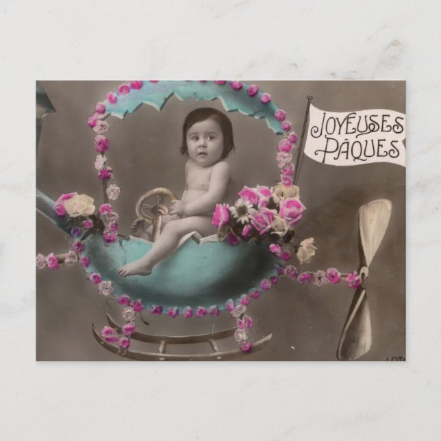 Postal Paquetes Joyeuse (Anverso)