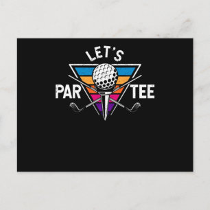 Postal Par Tee Golf Ball Tee Pin Funny Golf Club