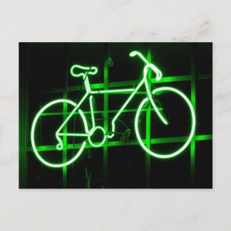 Postal para bicicleta de Neon