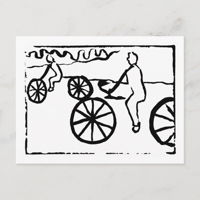 Postal para bicicletas (Anverso)