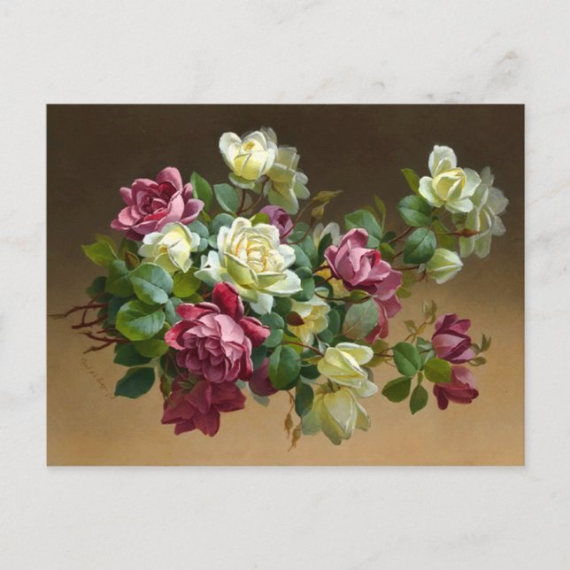 Postal para Bouquet Rose Vintage (Anverso)